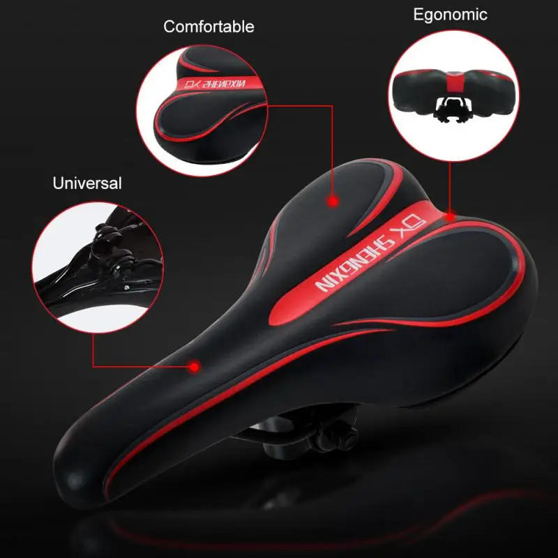 

Mountain Bike Saddle Breathable Cushion Road Bike Thickened Soft Cycling Seat Mat 3D Sponge Polymer Bicycle Saddle Seat