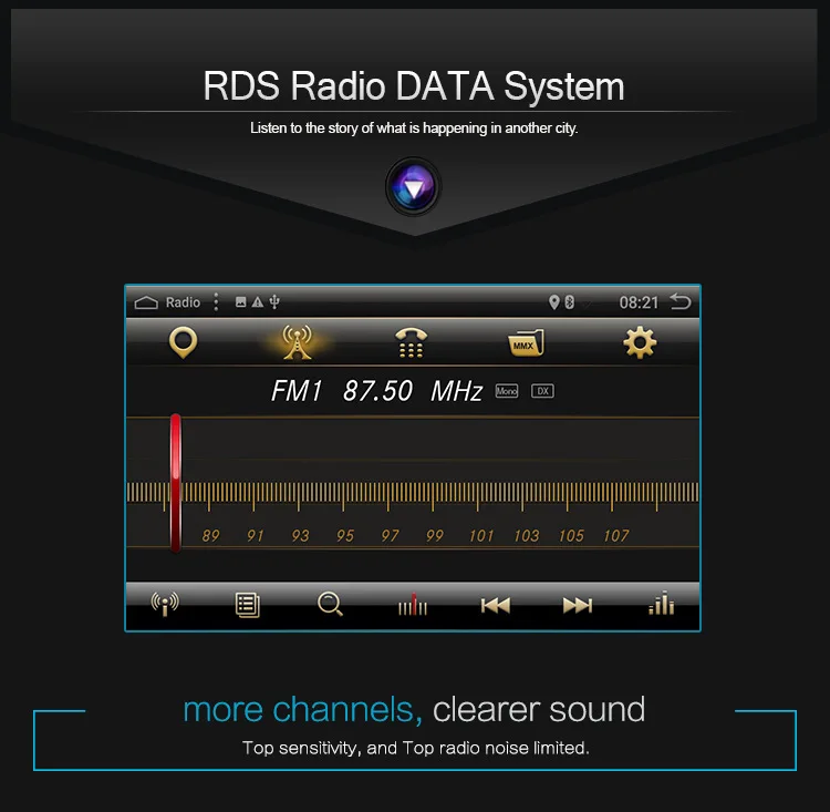 Android 8 1 2din автомобильный радиоприемник gps навигации мультимедийный плеер для Kia RIO
