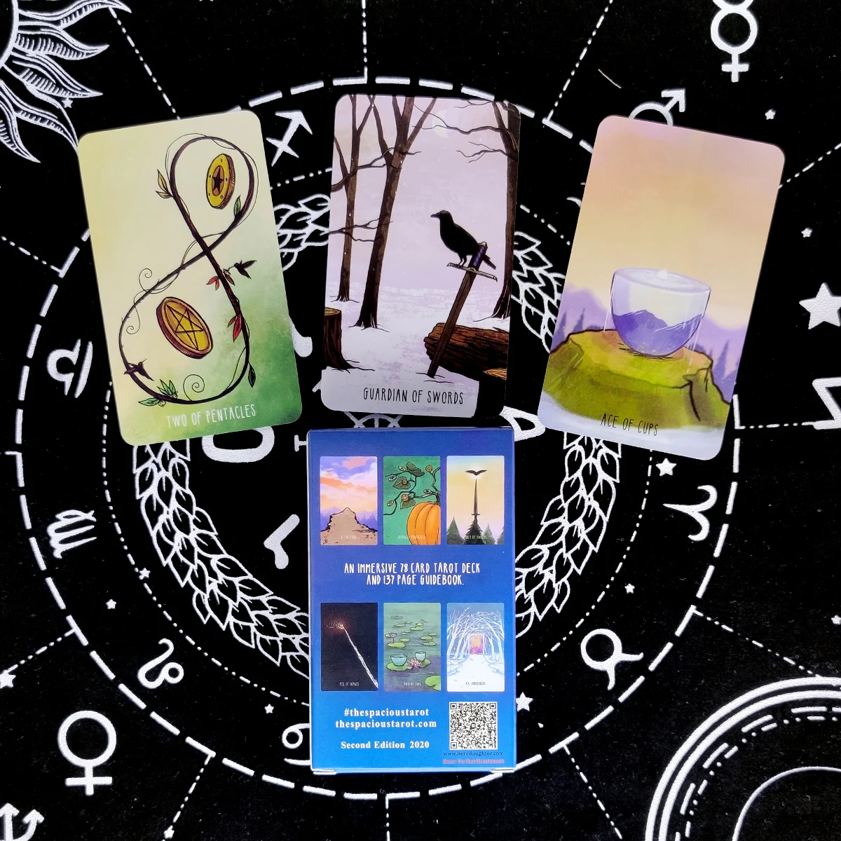 

New The Spacious Tarot Cards Divination Deck Entertainment Parties Board Game Support drop shipping 78 Pcs/Box