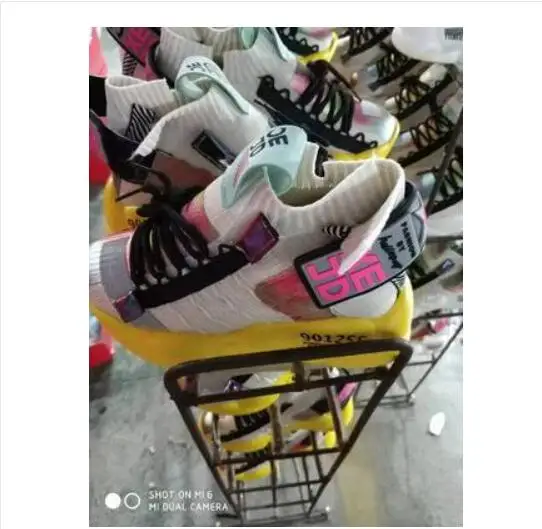 Женская обувь на толстой подошве дышащая сетчатая спортивная в стиле интернет