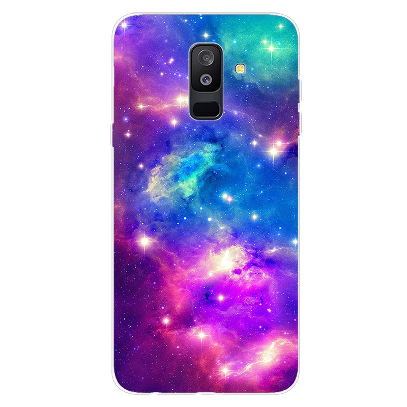 Чехол для Samsung Galaxy A6 A8 2018 силиконовый чехол Plus мягкий из ТПУ A 8 6 телефона - купить