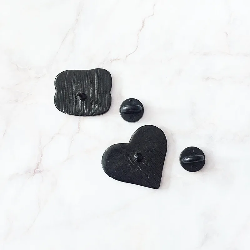 Женская эмалированная брошь в форме губ креативный значок из матки с радужной