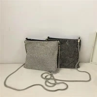 luxury designer handbags womens crossbody bags 2021 female shopper purse fashion shiny rhinestone chain bling mobile phone bags