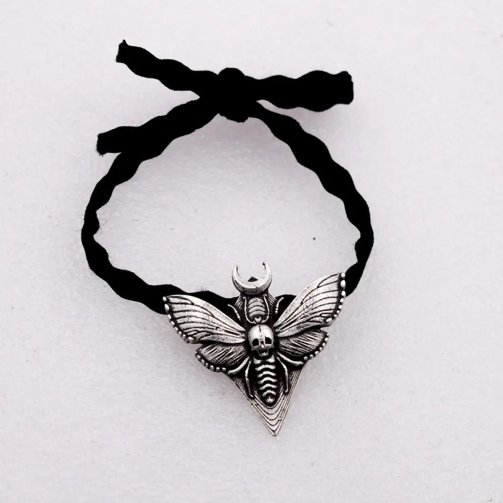 Dead head moth резинка для волос аксессуары для волос женский Рождественский подарок