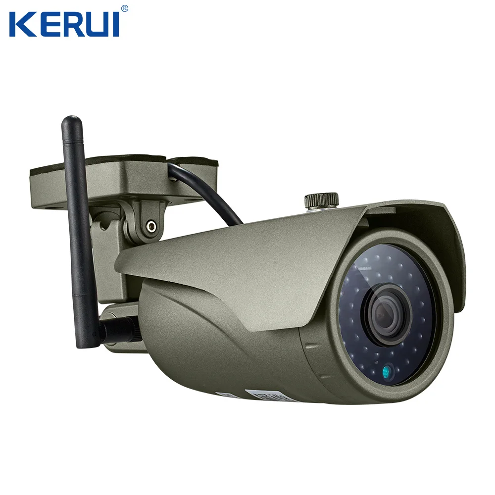 Kerui G18 GSM Alarm System Android IOS APP Touch keypad Smart Home Burglar Wifi Camera Flash siren | Безопасность и защита