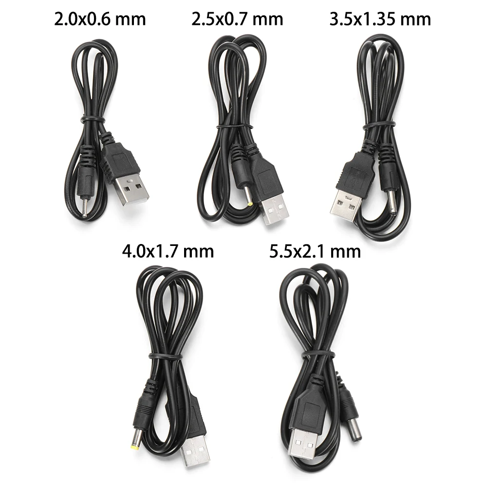 50 см USB порт для 5 5*2 1 мм/2 5*0 7 мм/4 0*1 мм/3 5*1 35 мм В DC Цилиндрический разъем медный