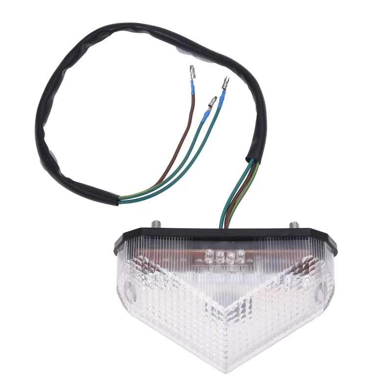 Мотоцикл 10 светодиодный красный тормоз ходовой поворот номерного знака задний