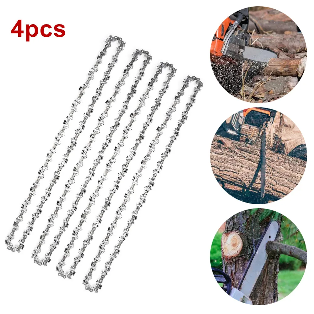 

4pcs 14 Inch Chainsaw Saw Chain 3/8'' LP 0.050'' 52DL For STIHL 018 MS180 MS181 Electric Pruning Saw Accessory Power Tool Replac