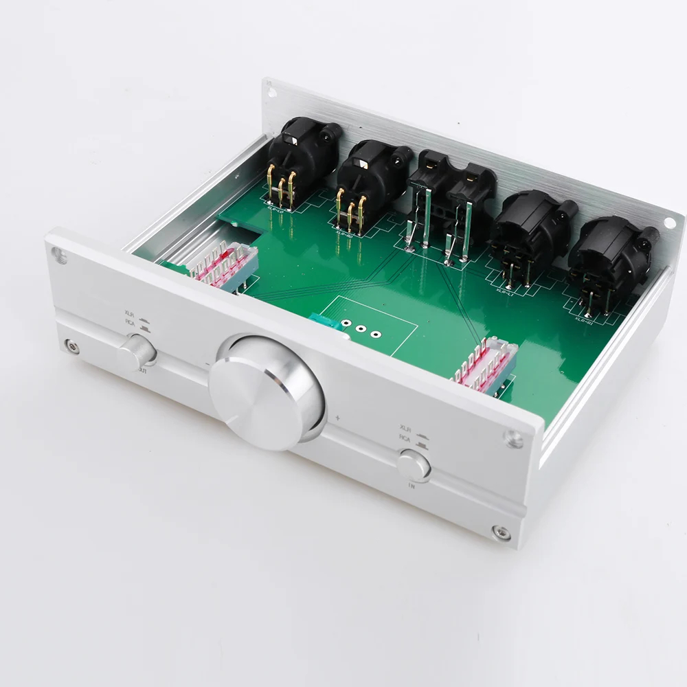 Полностью сбалансированный потенциометр предварительный усилитель XLR/RCA ALPS