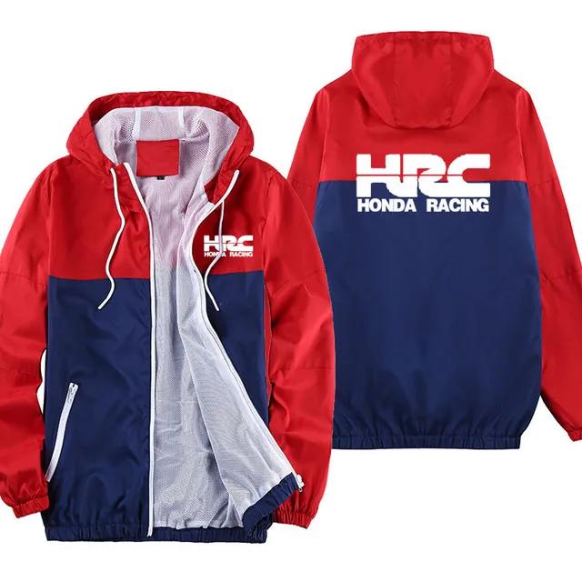 2021 New Men breathable jacket HRC logo anime printing Oversized Men Hooded Jacket Stitching color camouflage Men jackets
