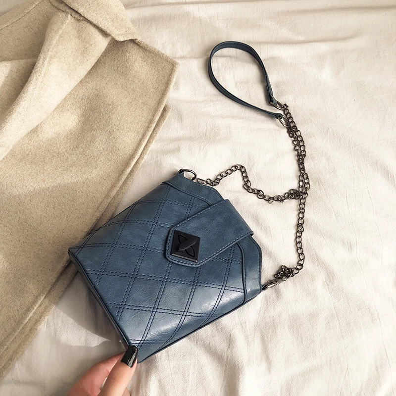 

New Woman Shoulder Bag Fashionable Simple Chain Messenger Bag High Quality Luxury Designer Handbag 2021 New Female Underarm Bag