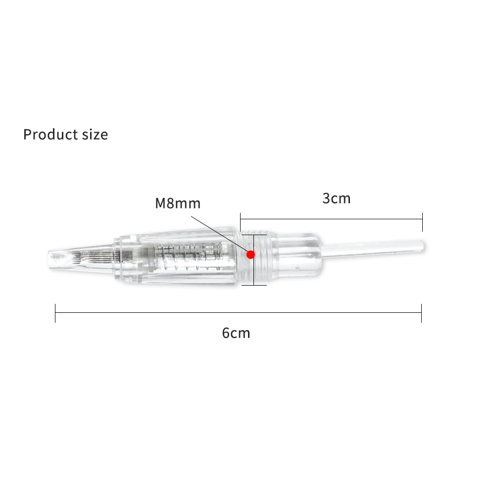 30 шт. 7F Microbalding иглы картриджи для тату Dermografo брови микропигментация машина