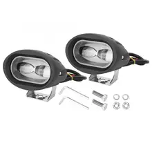 1 пара 9 V 30V 20 Вт белый автомобиль авто LED рабочий свет фар дальнего