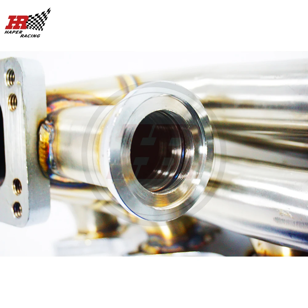 HAPER RACING SS304 T3/T4 42 мм верхнее крепление турбо-коллектор + 44 мусорные ворота для M30 M30B34