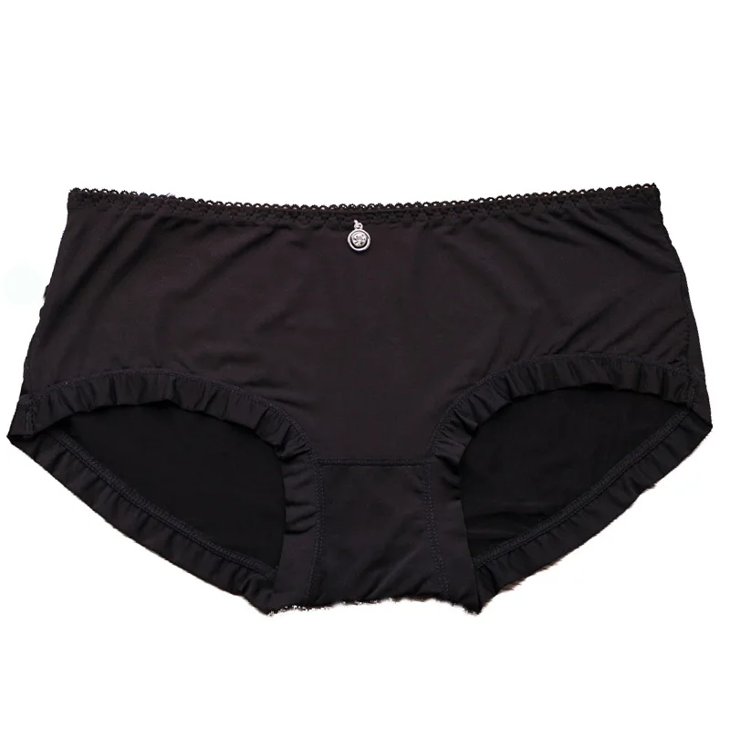 

Best Selling Breathable Sexy Comfortable Ice Silk Seamless Printing Ladies Panties Mid-waist Comfortable Girl Bag Hip Panties