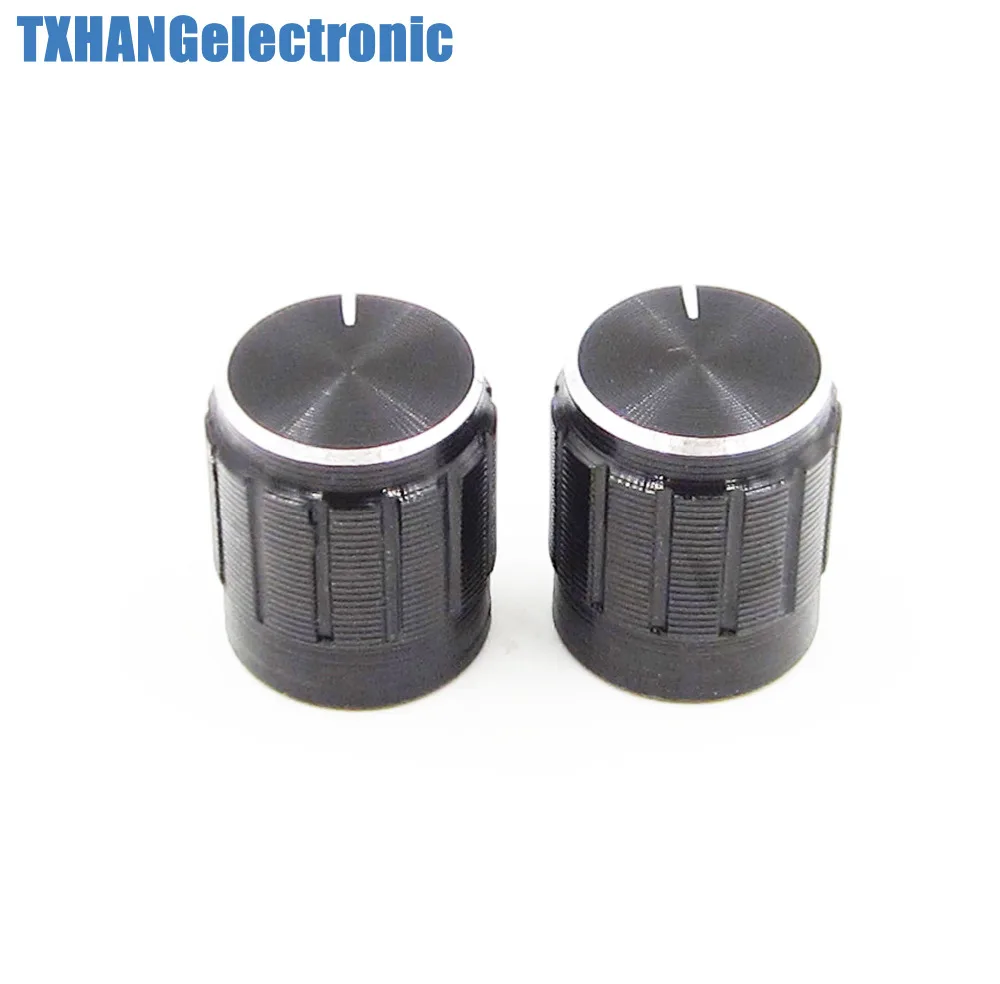 5 шт. полезные регуляторы громкости поворотные ручки для потенциометра вала