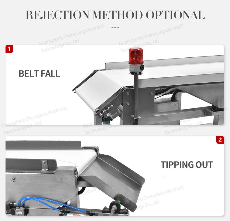Automatic check weight for packing line high accuracy scale conveyor belt weighing scale