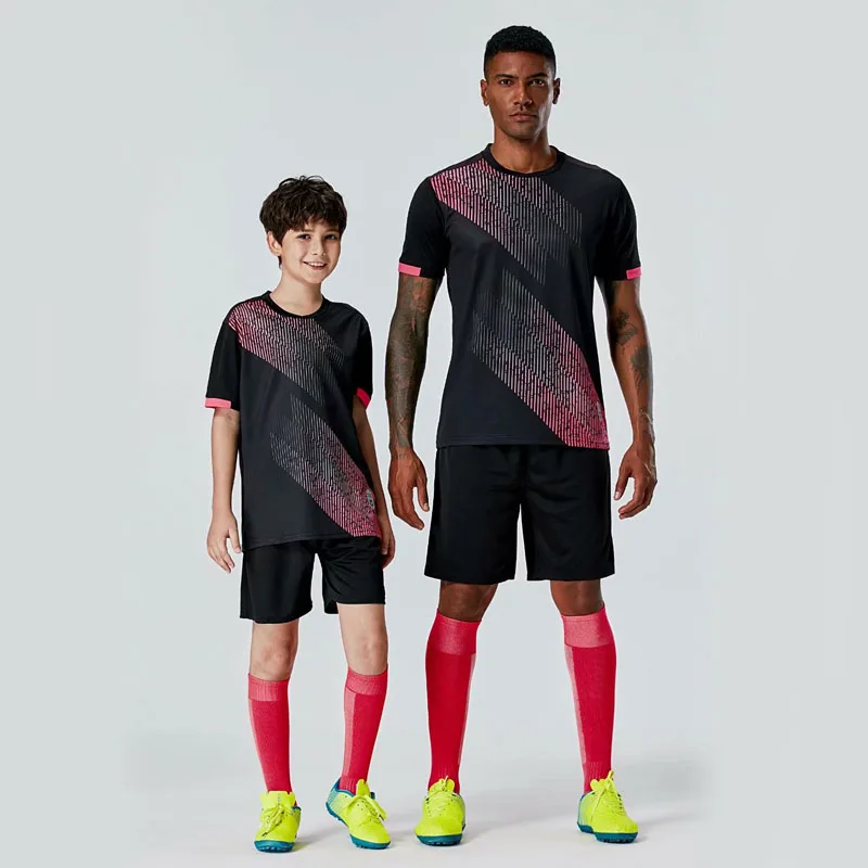 Новые мужские креативные простые пустые футбольные наборы трикотажные