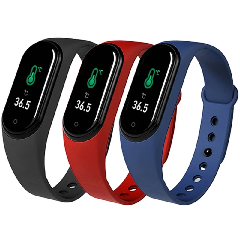 

67JA M4pro Color Screen Smart Bracelet Temperature Smart Bracelet Smart wristband