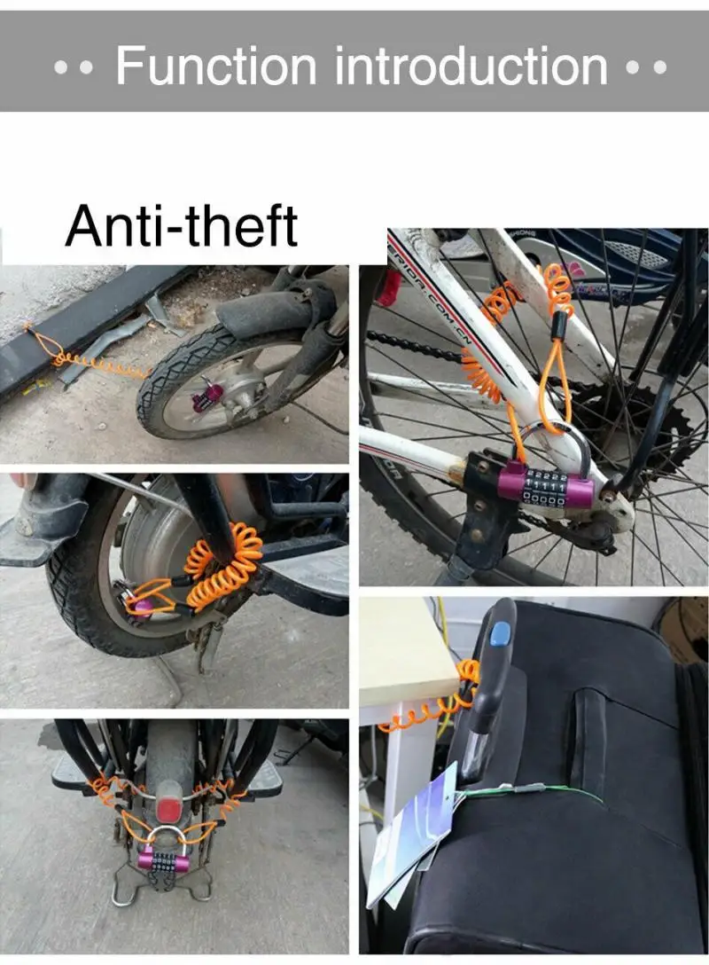 Сигнальный трос для мотоциклов велосипедов скутеров | Автомобили и мотоциклы