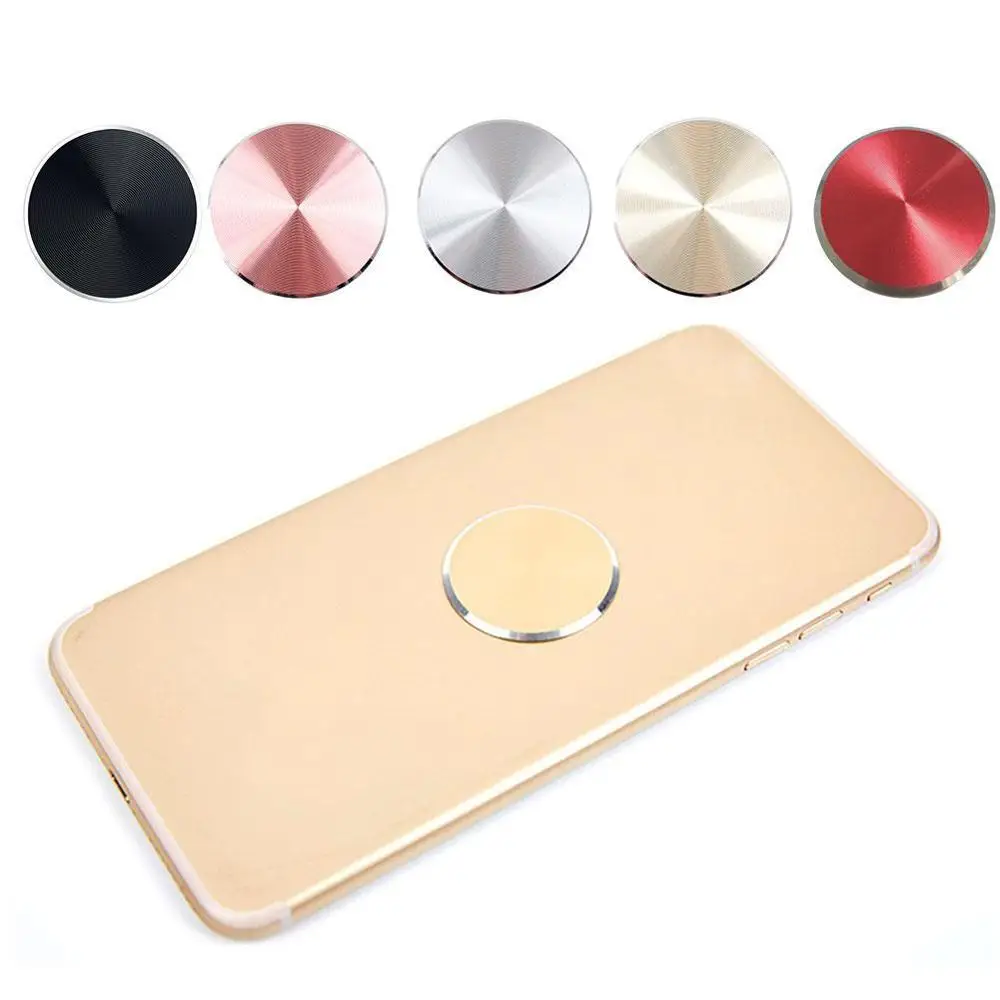 Металлическая клейкая наклейка Замена магнитного автомобильного держателя для