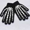 Balleenshiny Fluorescent Skeleton Gloves for Children Boys Girls Mittens Skull Gloves Warm Winter Print Knitting Luminous Gloves 5