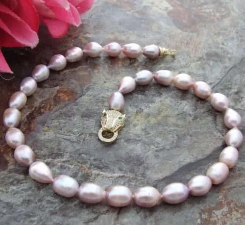 

charming STUNNING 12MM SOUTH SEA SILVER white / GREY pink / black PEARL NECKLACE 18 INCH