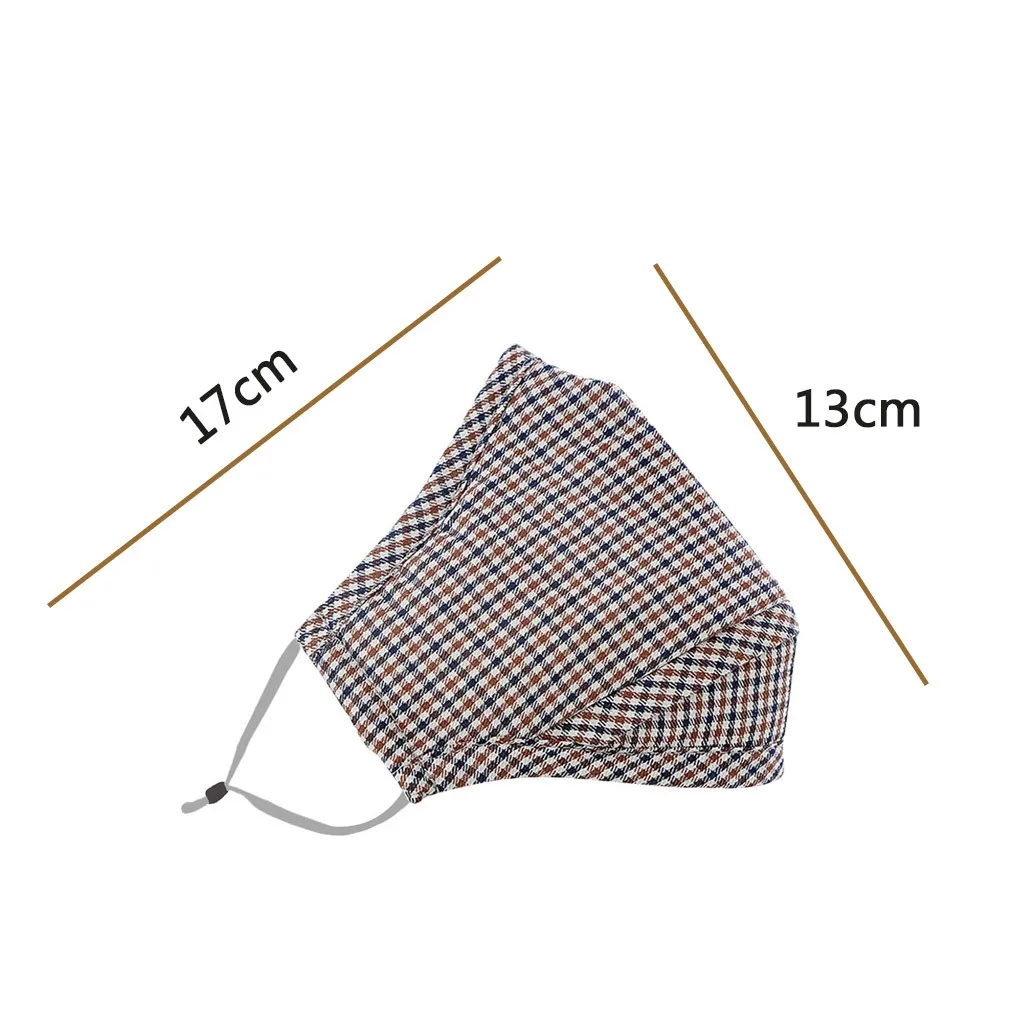 

Anti-dust Mouth Face Mask Protect Cover 3-layer filters Unisex Reusable Adult Mouth Cover Washable Mouth Mask Women Face Cover