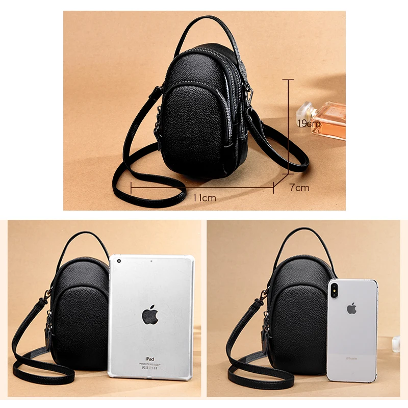 Дизайнерские маленькие сумки из натуральной кожи для женщин модные компактные