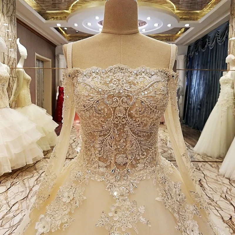 LS79756 кружевное бальное платье длиной до пола свадебные платья из органзы