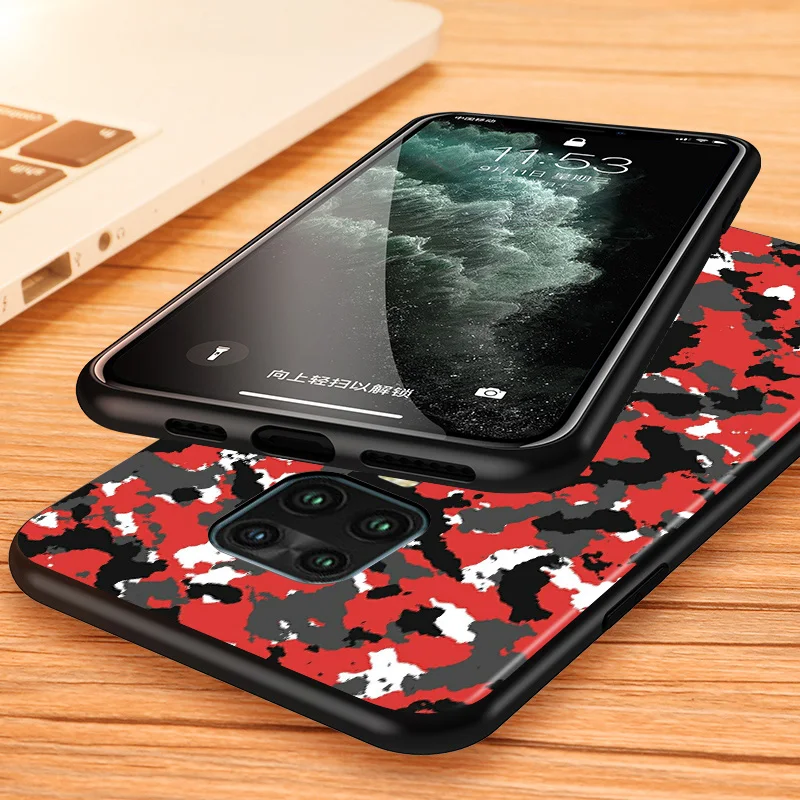 

Camouflage Pattern For Xiaomi Redmi Note 9T 9S 9 8T 8 7S 7 6 5A 5 Y1 Prime Pro Max Phone Case