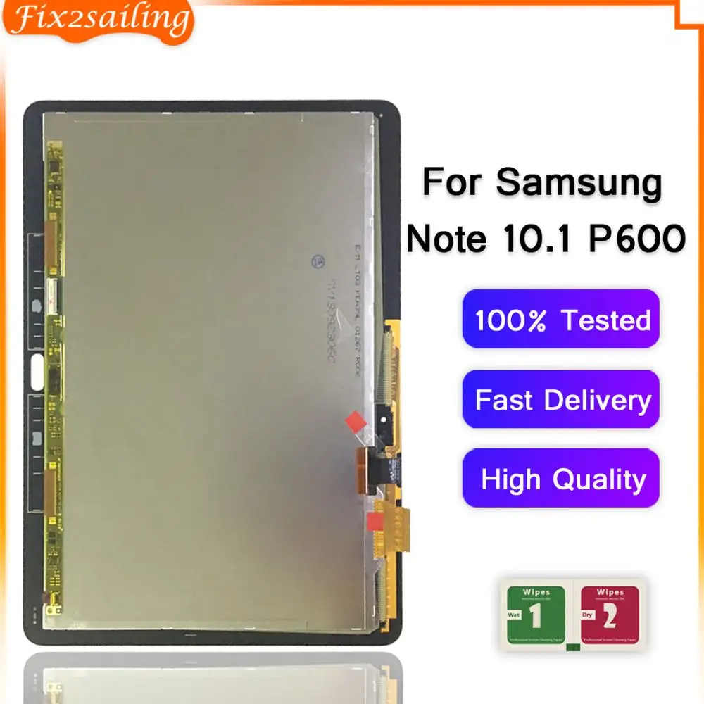 ЖК дисплей для Samsung Galaxy Note 10 1 P600 P601 P605 сменный сенсорный экран с цифровым