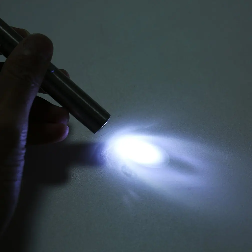 

Pen Light Torch Lamp First Aid Portable Led Flashlight Work Light With Pupil Gauge Measurements Nurse Diagnosis