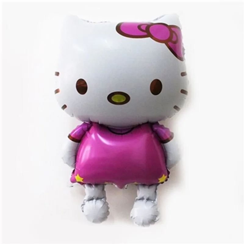 114*70 см Большой размер hello kitty кошка фольгированный шар/85*50 Средний Мультфильм