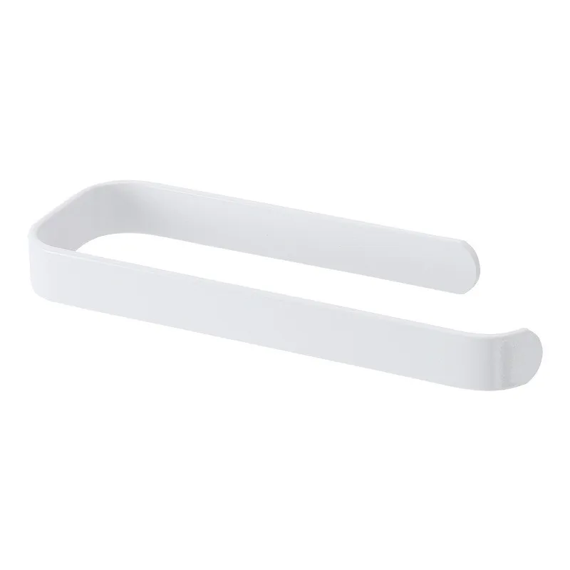 1 шт. простой белый держатель для туалетной бумаги без перфорации настенный