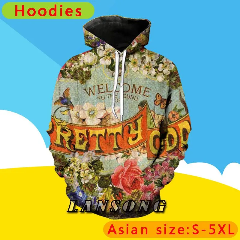 

LIASOSO Vintage Hoodie Men 3D Print Men Zipper Hoodies Sweatshirt Jacket Lounge Wear Hip Hop Clothing Clothes Men