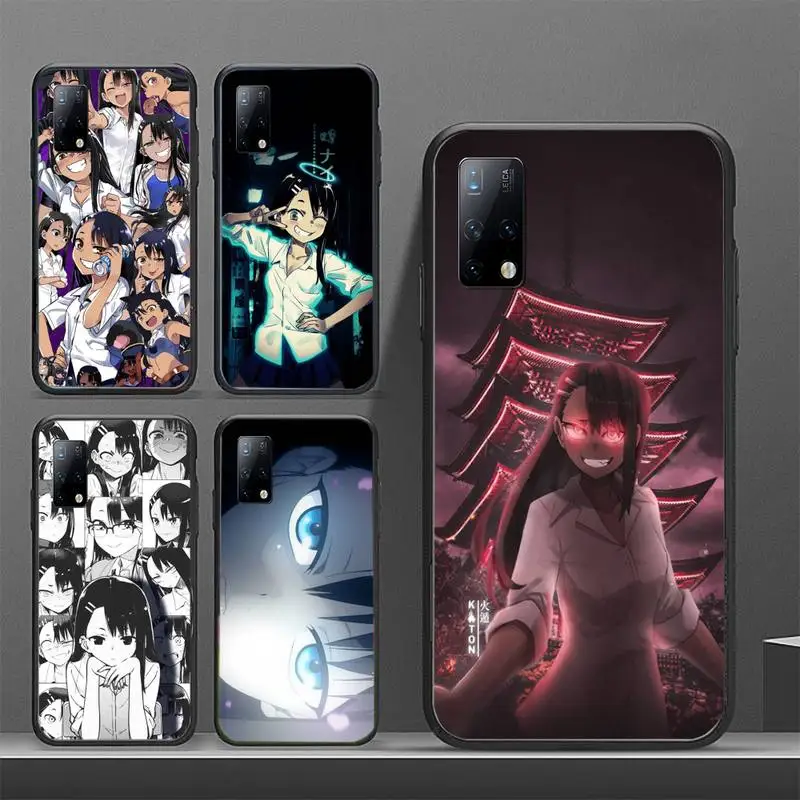 

Nagatoro san anime aesthetic Phone Case For Samsung A50 A51 A71 A12 A72 A52 A32 A02 A20E A31 A40 A70 A80 Fundas coque