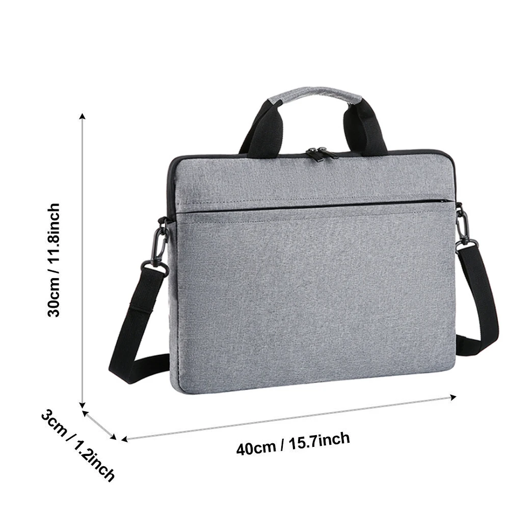 

Laptop Bag Sleeve Case Shoulder HandBag Notebook Pouch Briefcases For 15.6 Inch Mac Air Pro HP Huawei Asus Dell Carrying Case