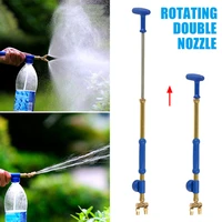 garden bottle type sprayer with double nozzles g34 female thread water sprinkler equipment for garden lawn irrigation