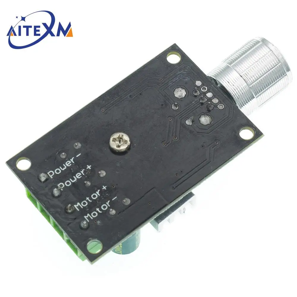 ШИМ-регулятор скорости двигателя регулятор переменной с потенциометром 6 в 12 В 24