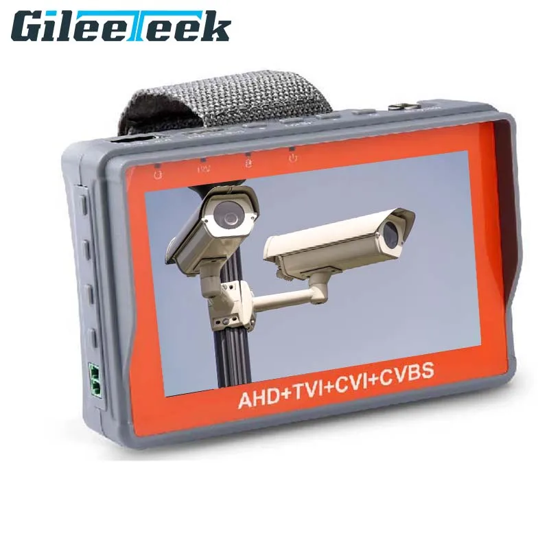 Монитор тестера 4 3 дюйма HD AHD CCTV5MP 1080P TVI 4MP CVI тестирование аналоговой камеры PTZ UTP