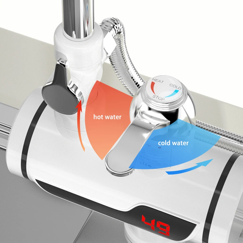 Мгновенный водонагреватель без резервуара 220 В 3000 Вт | Бытовая техника