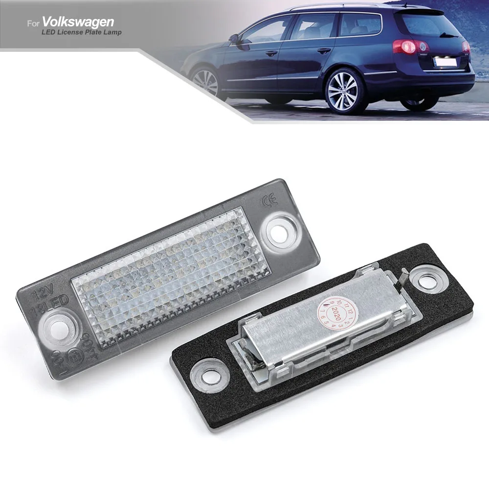 Светильник VW Golf Mk5 Plus Passat B6 Wagon 3C B5.5 Touran MK1 Jetta MK512V светодиодный номерной знак CANBUS