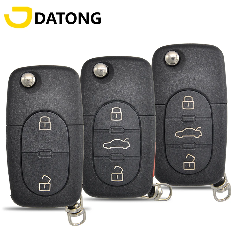 Пульт дистанционного управления Datong для Audi A3 A4 A6 A8 B5 TT RS4 Quattro FCCID 4D0837231A 433 МГц