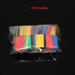 150/328/530Pcs Electronic Wrap Wire Cable Insulated Polyolefin Heat Shrink Tube Ratio Insulation Shrinkable Tubes