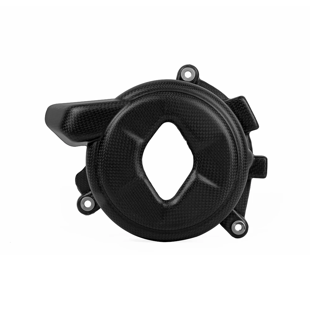 Матовые готовые чехлы из углеродного волокна для защиты двигателя мотоцикла 100%