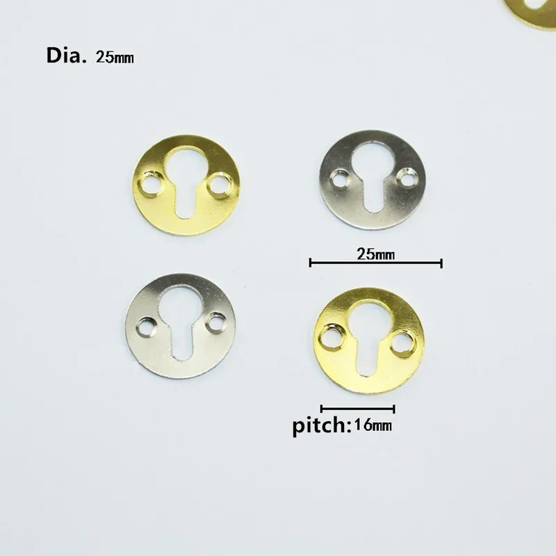 1PC Round Hanging Picture oil Painting Mirror Frame Hooks Hangers With Screws Bronze Tone Silver Golden 25mm | Обустройство дома