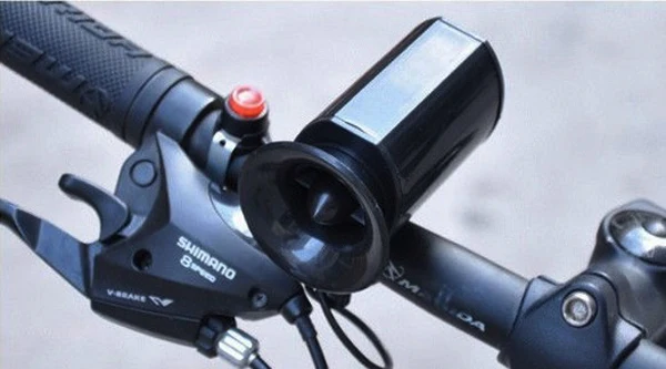 

New Arrival Waterproof Black 6Sounds Ultra-loud Electronic Bicycle Bell Bike Horn Siren Accessories 1PC