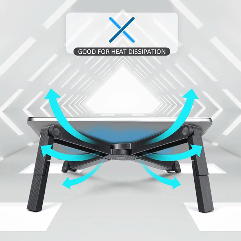 

Foldable Laptop Stand Laptop Support Holder Notebook Stand For Macbook Pro Tablet For Ipad 11-17 Inch Cooling Pad Riser