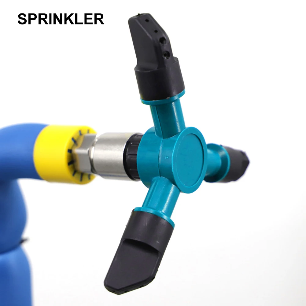 

Fun Toys Summer Water Park Backyard 360 Rotating Kids Adults Cooling Game Spray Trampoline Sprinkler Easy Install Durable Patio